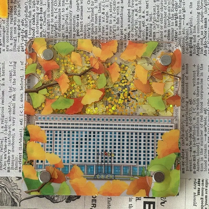 Creative Travel Acrylic Soft Magnetic Fridge Magnets